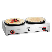 Bartscher cr&ecirc;pe-bakplaat 2cp400g