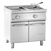 Bartscher elektrische friteuse, 2 binnenpannen, 286922