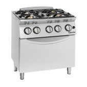 Bartscher Gasfornuis 900 4 branders GBO