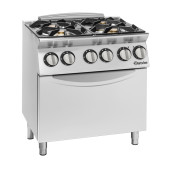 Bartscher Gasfornuis 900 4 branders EBO