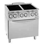Bartscher Elektrisch fornuis 900 4 kookzones EBO