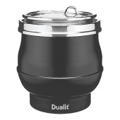 Dualit soepketel - 11 liter, zwart