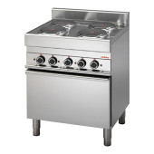 Modular Elektrische 4-plaats fornuis - elektrische oven