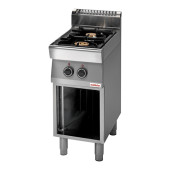 Modular 700 Gas 2-pits kooktafel - open onderstel