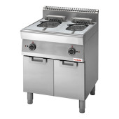 Modular Elektrische friteuse - met deuren, 2x 10 liter