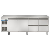 NordCap COOL-LINE koelwerkbank (4 compartimenten) KT-CL 2149 2T 4Z
