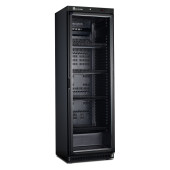 Marecos zwart stalen koeling met glasdeur - 430 serie - 221.114