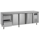 NordCap COOL-LINE koelwerkbank KTM 4 - 3T 2Z GN 1/1 - 429L