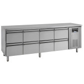 NordCap COOL-LINE koelwerkbank KTM 4 - 8Z GN 1/1 - 240L