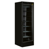 NordCap vrieskast met glazen deur - TK 385 G BLACK - 270L