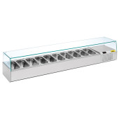 NordCap pizzakoelwerktafel opzetstuk koelvitrine A 2260-1/1