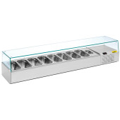 NordCap pizzakoelwerktafel opzetstuk koelvitrine A 2020-1/1