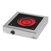 Stilfer Elektrische 1-zone keramische kookplaat - tafelmodel