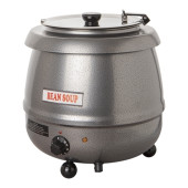 Bistro soepketel - 10 liter, rustiek grijs