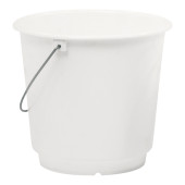 Emmer kunststof wit 10 liter