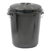 Afvalvat inclusief deksel 70 liter
