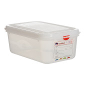 Denox voedseldoos 2,8 liter 1/4 GN