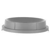 AmerBox open deksel voor ronde afvalbak, Lichtgrijs, ⌀570x(H)135mm