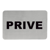 Tekstplaatje I prive