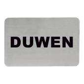 Tekstplaatje M duwen