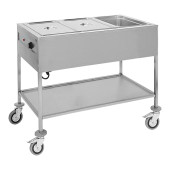 CaterChef bain-marie wagen