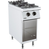 Combisteel Base 700 gaskooktafel 2 branders, 2x 6,5kW
