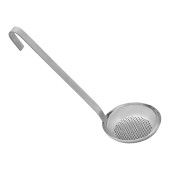 EMGA RVS Opscheplepel geperforeerd - &Oslash;9x30cm