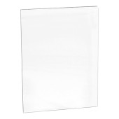 Menu insteekmap - transparant, universeel A5