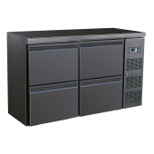 Combisteel Barkoeler zwart 4 laden
