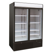 Combisteel koelkast 2 glasdeuren 1079 liter