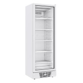 Combisteel Vrieskast 1 glasdeur, 382 liter, wit