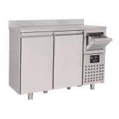 Combisteel 600 koelwerkbank 2 deuren 550 liter