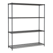Combisteel stelling 4 levels 1500 zwart demontabel