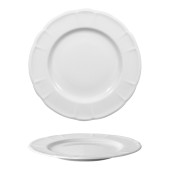 Saturnia Bord porselein met brede rand - &Oslash; 17 cm