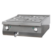 Maxima Premium Bain Marie - Dubbel - 90 cm Diep - Elektrisch