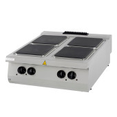 Maxima Premium Kookplaat - 4 Pitten - Dubbel - 90 cm Diep - Elektrisch