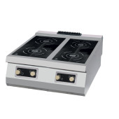Maxima Premium Kookplaat - 4 Pitten - Inductie - Dubbel - 90 cm Diep - Elektrisch