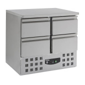 Combisteel RVS Koelwerkbank 4 laden