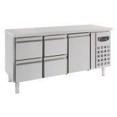 Combisteel 700 koelwerkbank 1drs 4 laden 417 liter