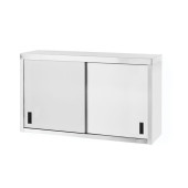 Hendi wandmontagekast met schuifdeuren - Gelast, diepte: 300mm., Profi Line, 1000x300x(H)600mm