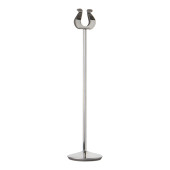 RVS kaartjes menustandaard - 29 cm