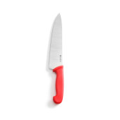 Hendi Koksmes 240 mm - rood PP heft