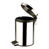 Pedaal emmer 3 liter RVS