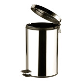 Pedaal emmer 12 liter RVS