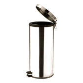 Pedaal emmer 29 liter RVS