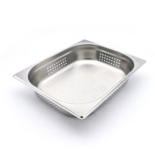 Maxima Gastronorm Bak - 1/2 GN - 6,5 cm Diep - RVS - Geperforeerd