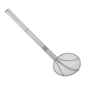 EMGA RVS Frituurschep rond - 14cm