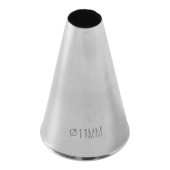 EMGA RVS spuitje glad &Oslash;11 mm
