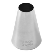 RVS spuitje glad &Oslash;17 mm