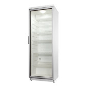 Exquisit koelkast glasdeur - 350 liter, wit